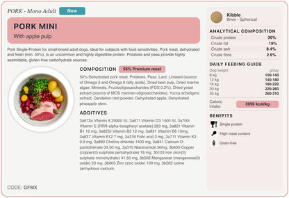 GFMX recipe card