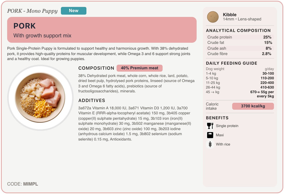 MIMPL recipe card