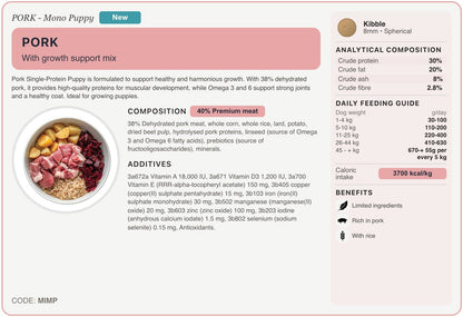 MIMP recipe card