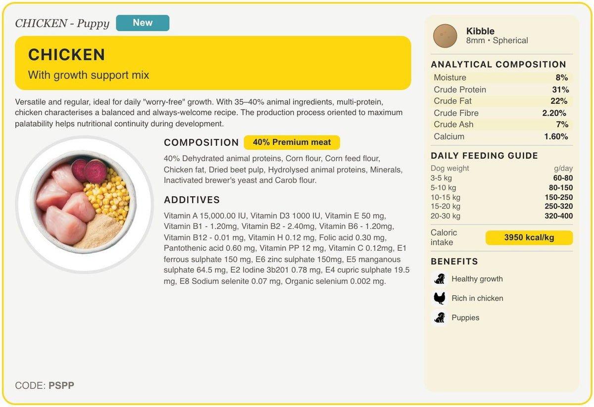 PSPP recipe card
