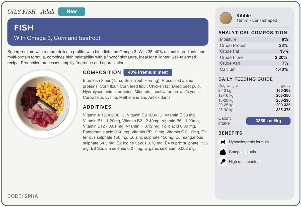 SPHA recipe card