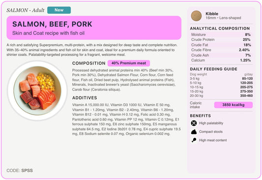 SPSS recipe card
