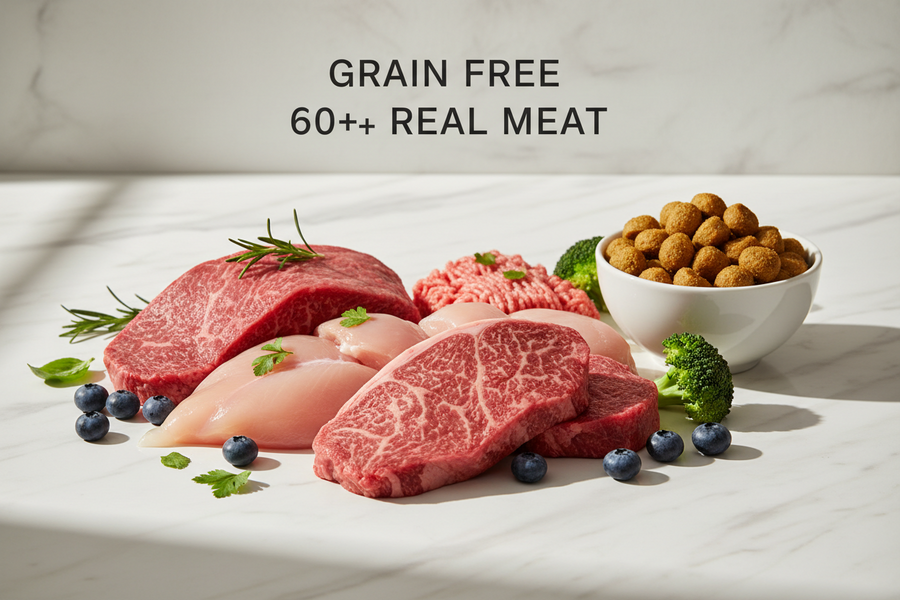 Grain Free 60%+ Real Meat
